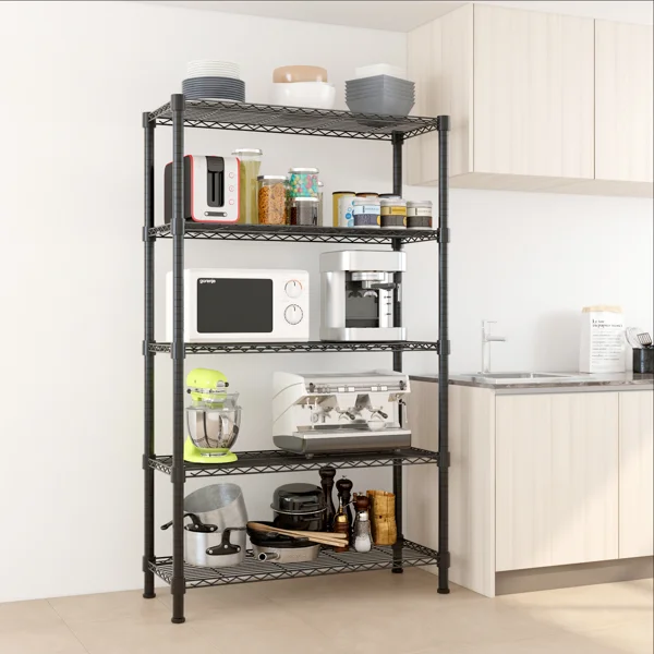 Iberia 35.43'' W Metal Shelving Unit - Image 2